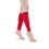 (Red) Calf Compression Socks, Footless Compression Sock 1