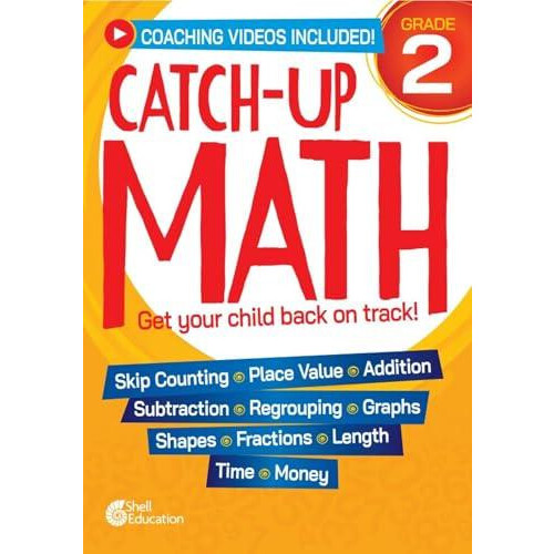 CatchUp Math 2nd Grade by Christine Dugan Paperback Book