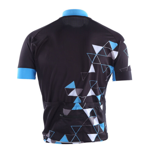 Men's Short Sleeve Polyester Cycling Top Summer