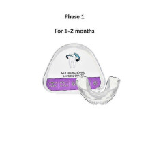 (1 phase) Teeth straightener, dental braces orthodontic teeth trainer set for adults, alignment 3 stage tooth retainers