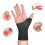 (Black) Compression Therapy Gloves Gel Filled Thumb Hand Wrist Support Arthritis Compression Gloves 1