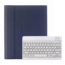 (Blue) Tablet Case With Built-in Bluetooth French Azerty Keyboard For Lenovo M10 Hd (2nd) 10.1 X306f 2020