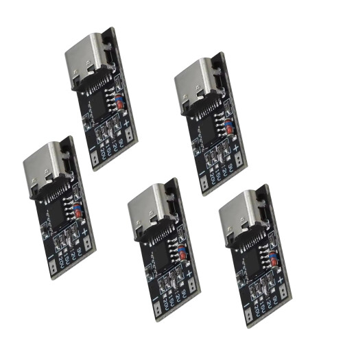 5 Stuks Type C Board Snel Opladen Module Type C Naar-12V