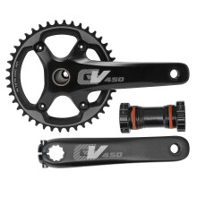 Road Bike Crank Set 42T Crankset Hollow Integrated Bike Chainring Set 170MM for 10 11 Speeds