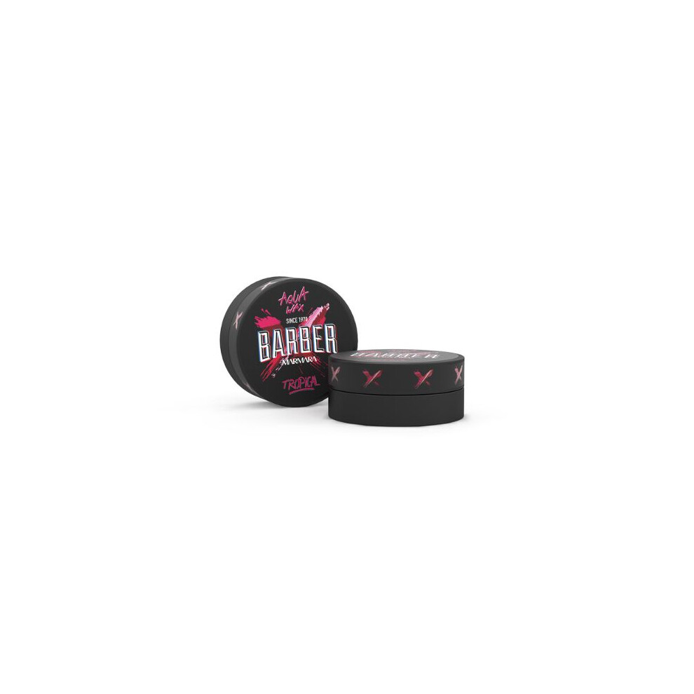 Barber Marmara Aqua Wax Tropical Strong Hold & High Shine 150ml - Image 5