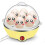 (Yellow) Egg steamed egg intelligent multifunctional egg cooker automatic power off anti-dry egg burning machine 1
