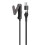Heavy Duty 65W Fast Charging USB Cable With Phone Stand-Black 1