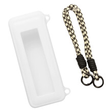 Peau de protection légère en Silicone pour puissance-Blanc