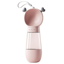 2 in 1 Dog Water Bottle Dispenser with Food Containe,Dog Water Bottle