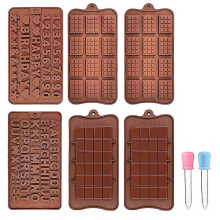 Silicone chocolate mold "Letters and numbers" Silicone molds for letters and numbers made of chocolate Silicone mold for the alphabet Silicone molds