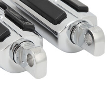 Motorrad Fußstütze verchromt einstellbar 10mm