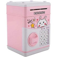 Little Savers' Delight, Cute Designs Electronic Money Bank with Simulation Design, Fostering Money Management Skills in Young Children