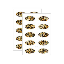 Press On Eye Shadow Stickers Pack Of 10 Designs With-I