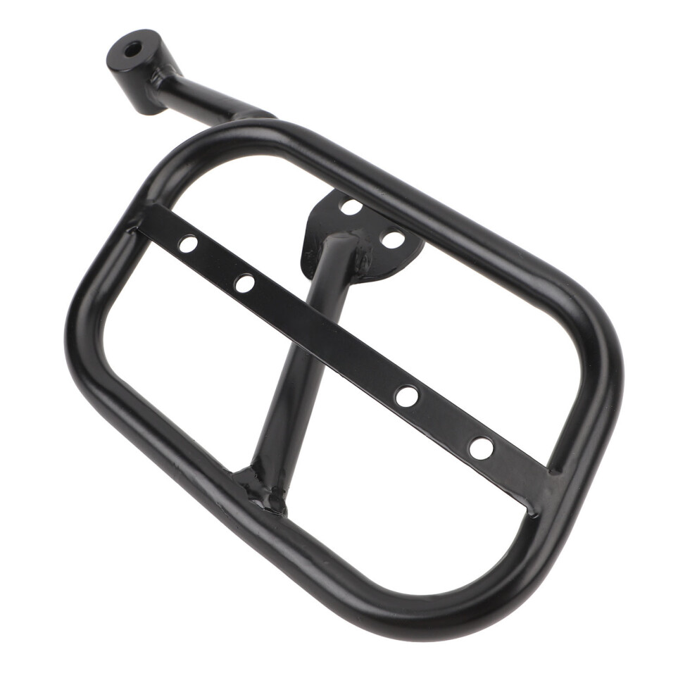 Matte Motorcycle Luggage Rack V9 Bobber Black 7340572393654