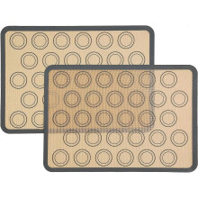Silicone Baking Mat, Nonstick Bakeware Mat, Perfect for Cookies, Bread, Macarons, Pastries, Meat, Flexible Food-grade Silicone, Oven Safe, Easy To