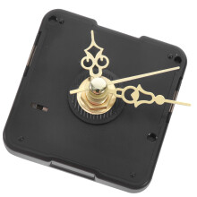 1Set Gouden Klokbeweging Plastic Vervangend Klokmechanisme DIY Kit