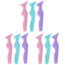 9Stk Silikon Make-Up Schablonen Für Augenbrauen Lippenstift