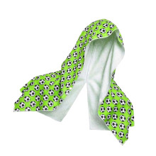 Football Fan Neck Gaiter With Ice Cool Technology And Sun-Green