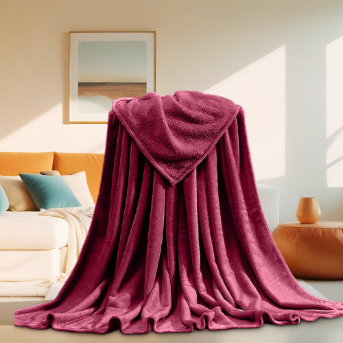 Flanell-Badetuch/Decke, 70 x 100 cm 2