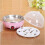 (Set9) Egg steamed egg intelligent multifunctional egg cooker automatic power off anti-dry egg burning machine 3