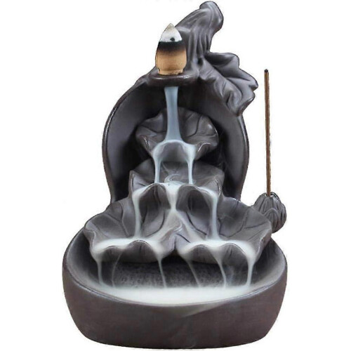 Relaxation Atmosphere Backflow Ceramic, Updated Incense Cones for Exquisite Workmanship Ceramic Incense Holder
