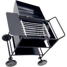 Carrello per barbecue da esterno in miniatura per casa delle bambole, modello "BBQ 12", decorazione per carrello per barbecue
