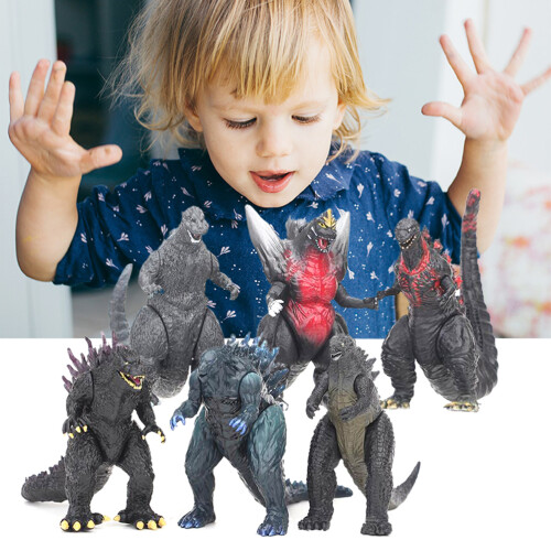 6PCS Funny Monster PVC Statues 1