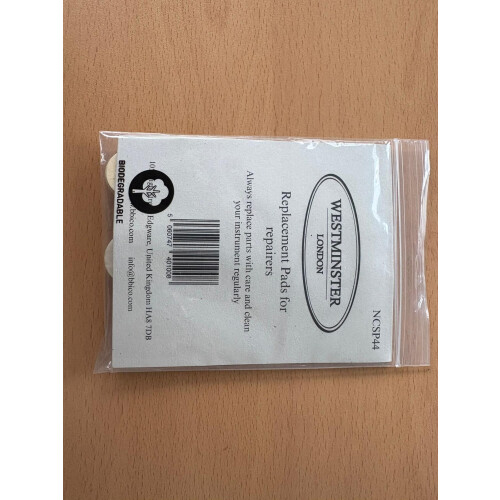 Westminster Clarinet Pads, 20mm, Set of 10 1