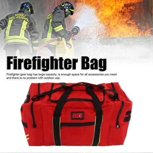 Large Firefighter Fireman Turnout Gear Bag with Shoulder Strap for foremost Responder 2