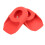 Red Silicone Bike Crank Protector 2PCS 5