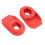Red Silicone Bike Crank Protector 2PCS 6