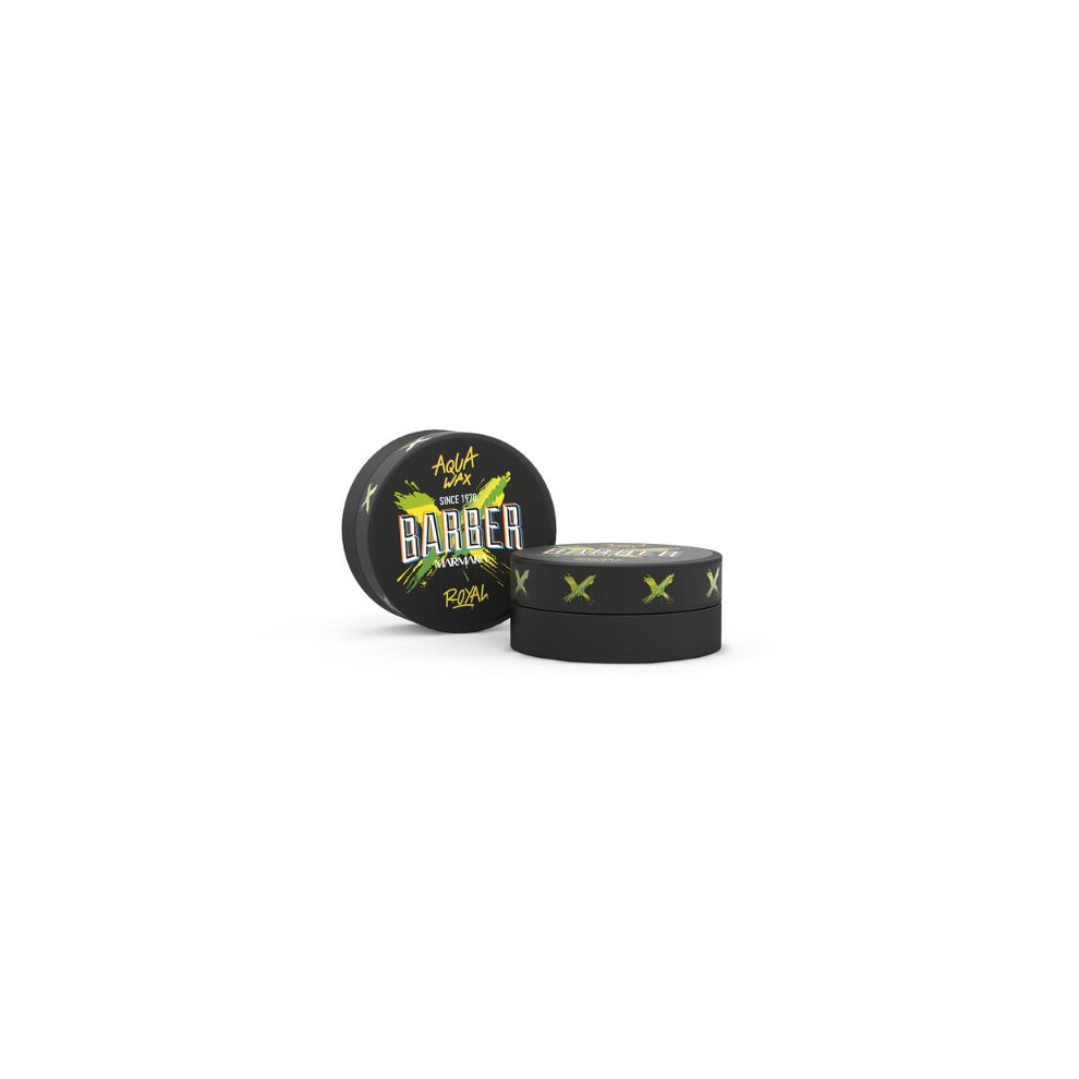 Barber Marmara Aqua Wax Royal Strong Hold & High Shine 150ml - Image 4