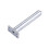 (Silver) Self-closing Door Hinge Auto Door Closer Concealed Inner Door Closing Device 1