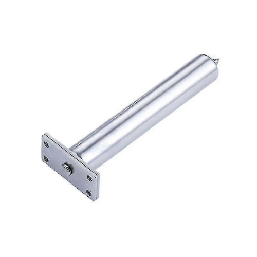 (Silver) Self-closing Door Hinge Auto Door Closer Concealed Inner Door Closing Device