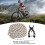 Silver 8 Speed Mountain Bike Chain Kit 15