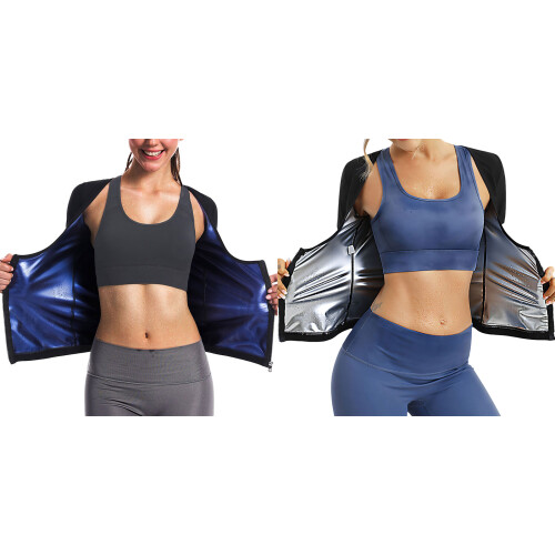 Comfortable Compressions Shapers Top Seamlessly-Silver XXL 1