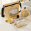 Waterproof Shoulder Bag With Clear Phone Window Light-Beige L 5