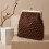 Elegant Silk Handbag With Acrylic Chain Square Handbag Tiny 7