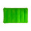 Oreiller de camping de voyage avec texture PVC à gonflage-Vert 1