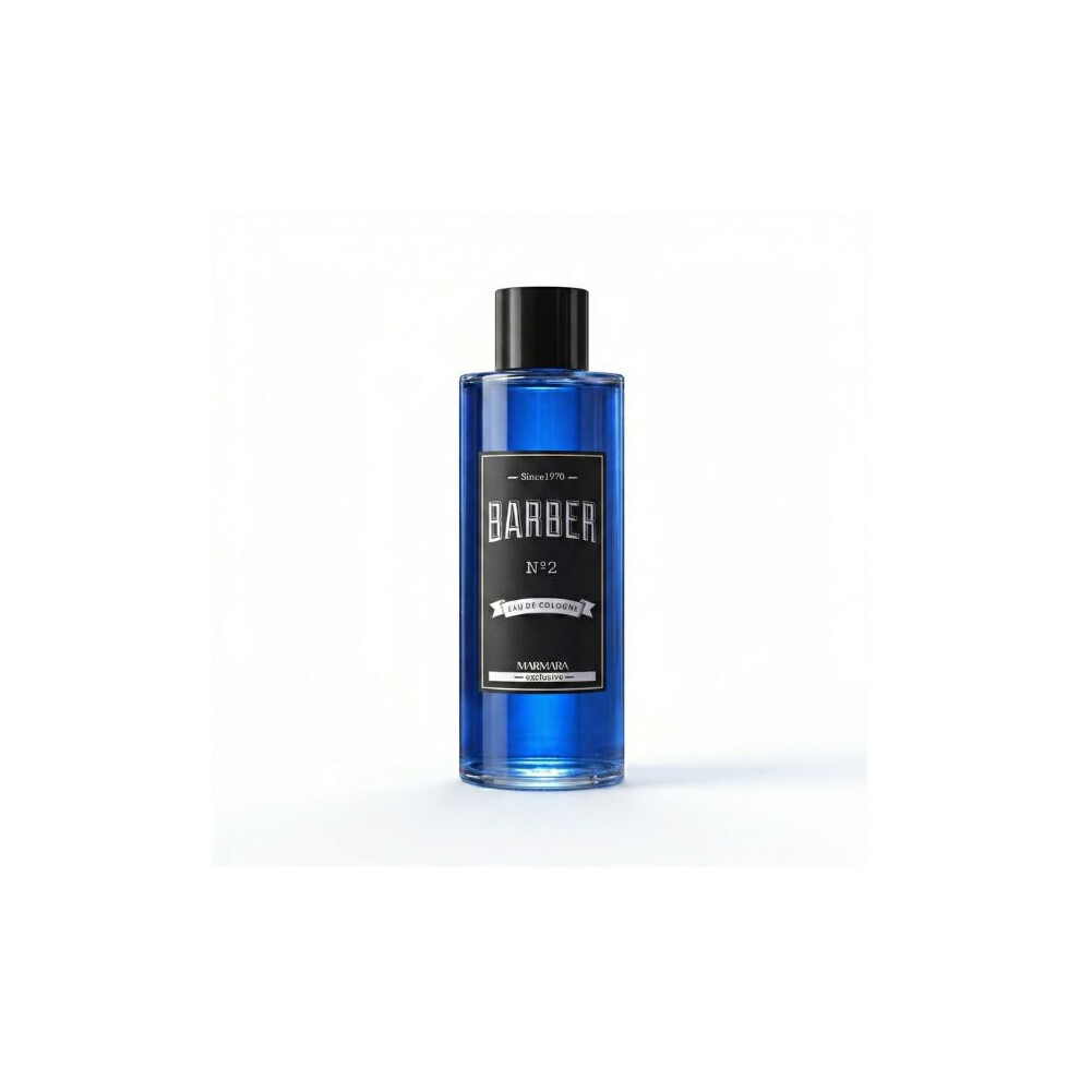 Barber Marmara Men's Blue No.2 Aftershave Turkish Cologne In 500Ml - Image 2