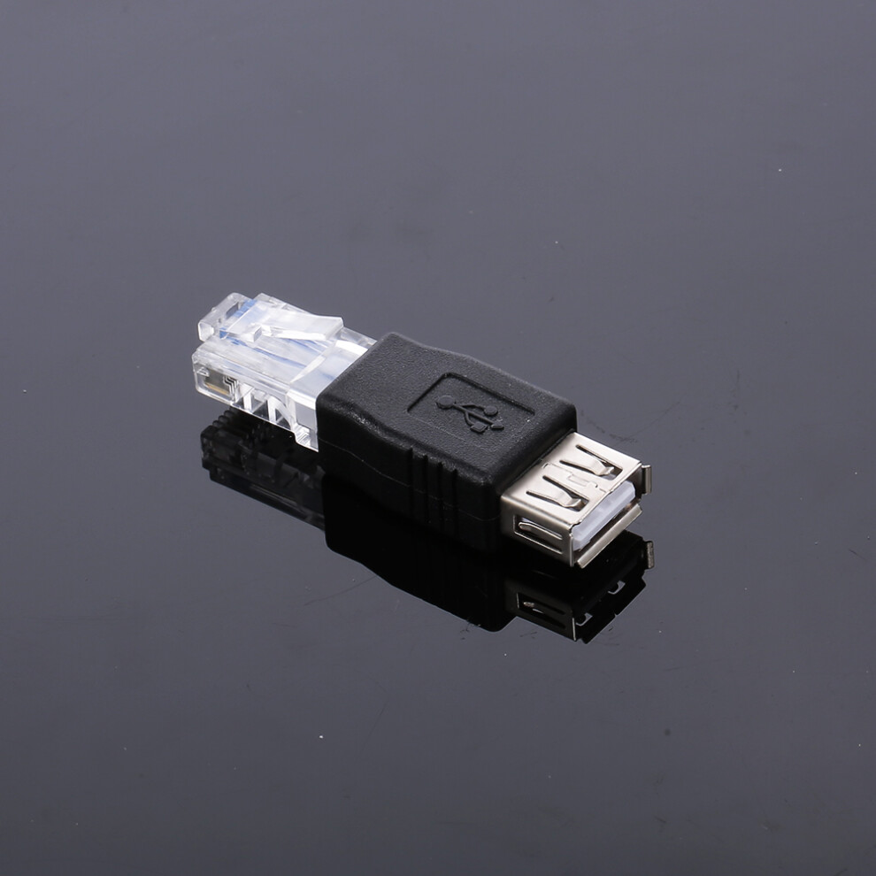 Ethernet Rj45 Male To Usb Female Converter 7340572371461