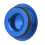 RISK MTB Crankshaft Dust Cap Blue 2