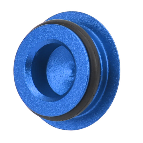 RISK MTB Crankshaft Dust Cap Blue 1