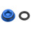 RISK MTB Crankshaft Dust Cap Blue 16