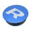 RISK MTB Crankshaft Dust Cap Blue 17