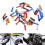 Bicycle Brake Cable Crimp Caps 50 Pcs Multi 11