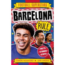 Football Superstars Barcelona Rule by Simon Mugford Paperback Book
