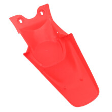Durable Rear Mudguard Red for Off-Road Bikes