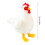 Mit Baumwolle gefülltes Huhn-Plüschtier, weich, waschbar,-01 5