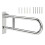 Barre de Support de toilette en acier durable avec Base large,-4 1